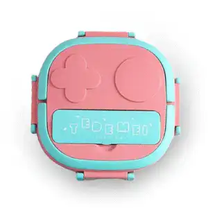 2-Compartment Steel Lunch Box