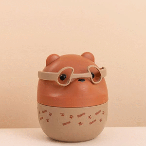 Bear Double-Layer Lunch Box