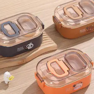 Handled Steel Lunch Box