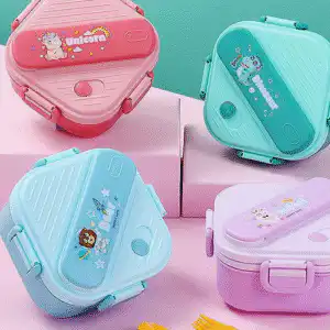 Steel Cereal Lunch Box