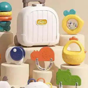Rattle Toy Set Suitcase