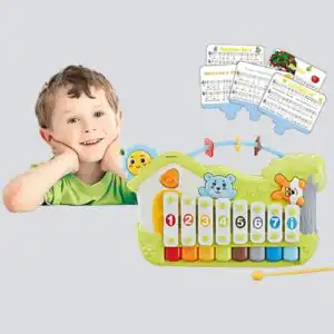 2-in-1 8-Key Forest Piano