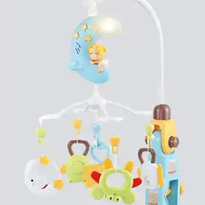 360° Rotating Musical Crib Mobile