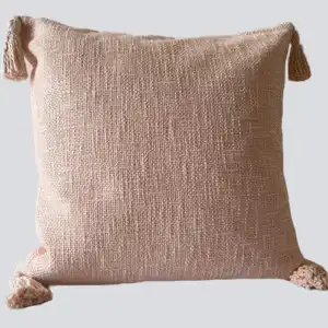 Cotton Throw cushion with Tassels
