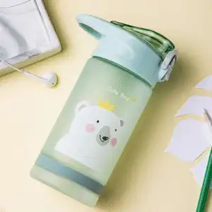 Cartoon Print Sports Bottle