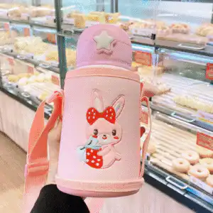 Cat Steel Water Bottle