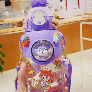 Rabbit Plastic Water Bottle