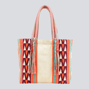 Handmade Palm Tote Bag