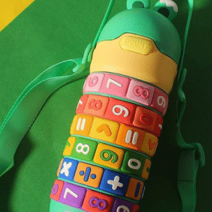 Rotating Steel Water Bottle