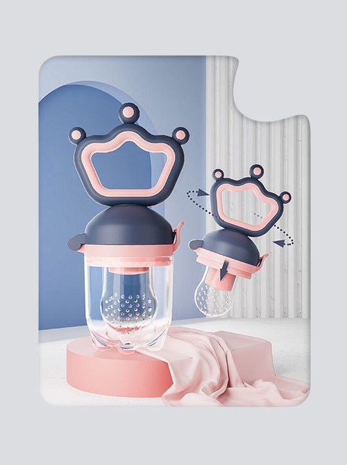 Silicone Pacifier & Fresh Fruit Vegetable Feeder for Infants (row 106) Silicone Pacifier & Fruit Feeder - Image 1