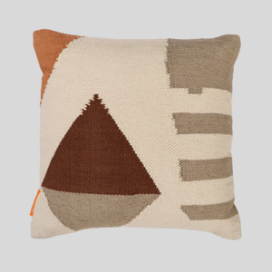 Handwoven Urban Elegance Cushion Cover